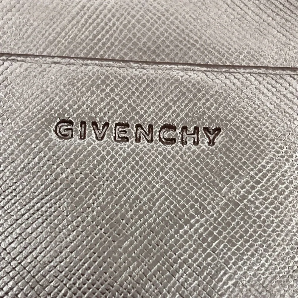 Givenchy Brown Leather Bifold Wallet with ID Pocket - Preowned